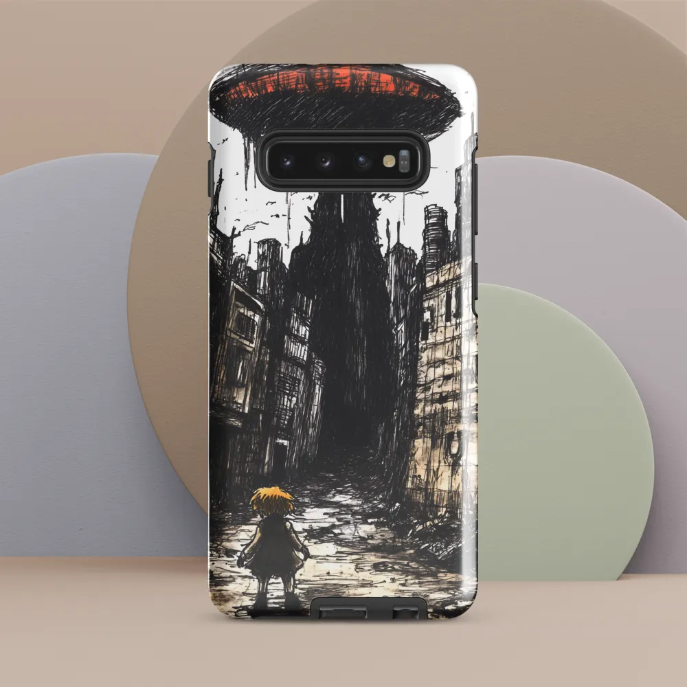 The Descent into Shadows | Phone Case |  S10 Plus | Tough Case | Glossy