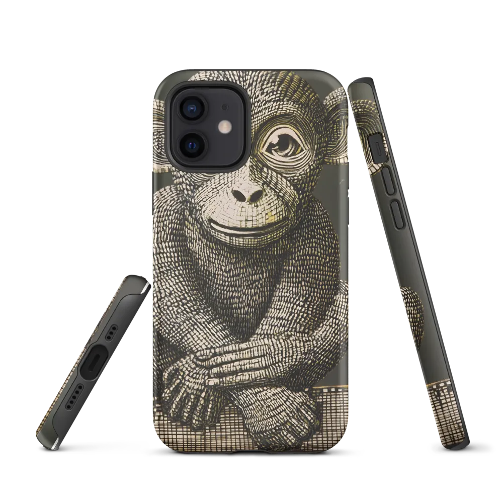 Intricate Primate Portrait