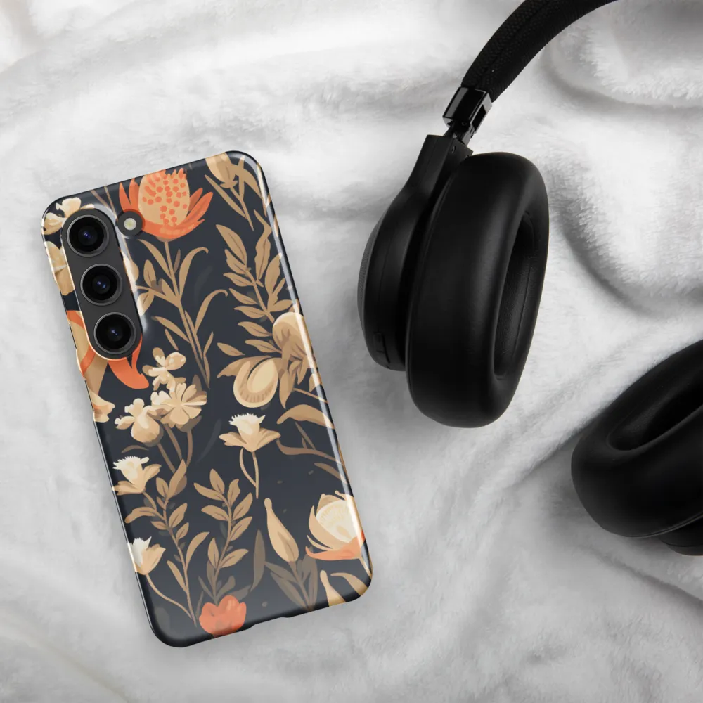 Floral Harmony: A Dance in the Dark