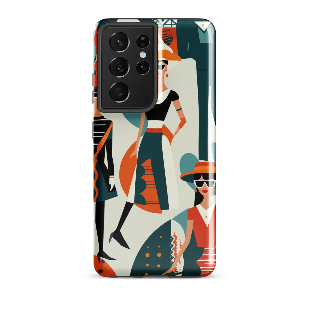 Chic Figures in Pop Art