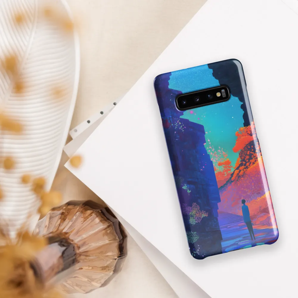 Whispers of a Cosmic Journey | Phone Case |  S10 Plus | Snap Case | Glossy