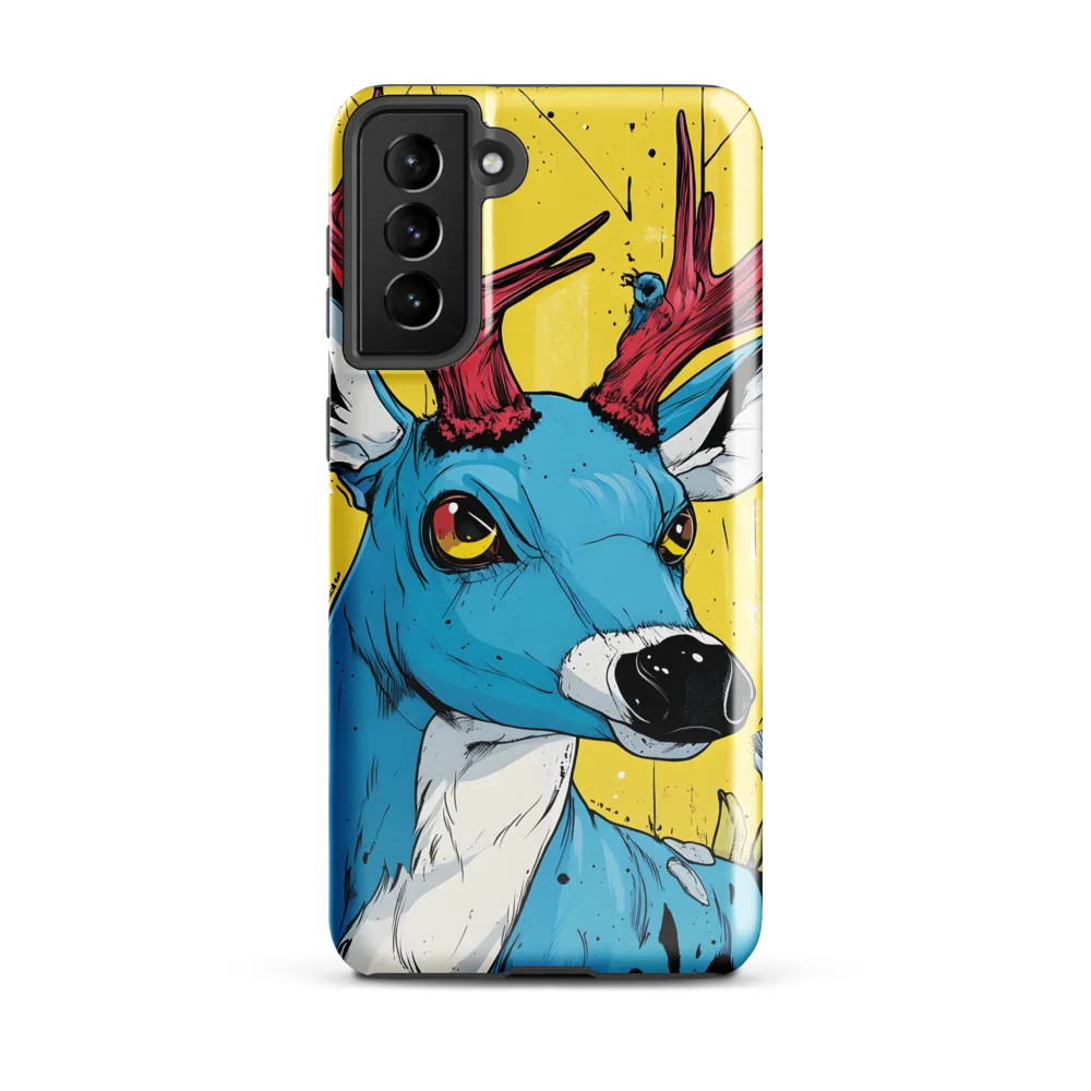 Vivid Antlers: A Modern Take on Nature