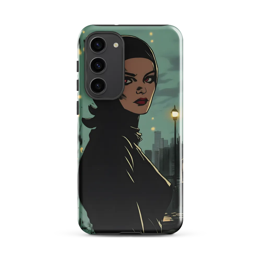 Shadows of Intrigue | Phone Case |  S23 Plus | Tough Case | Glossy