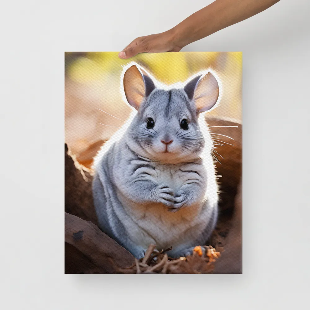 Gentle Whispers of Nature: The Chinchilla