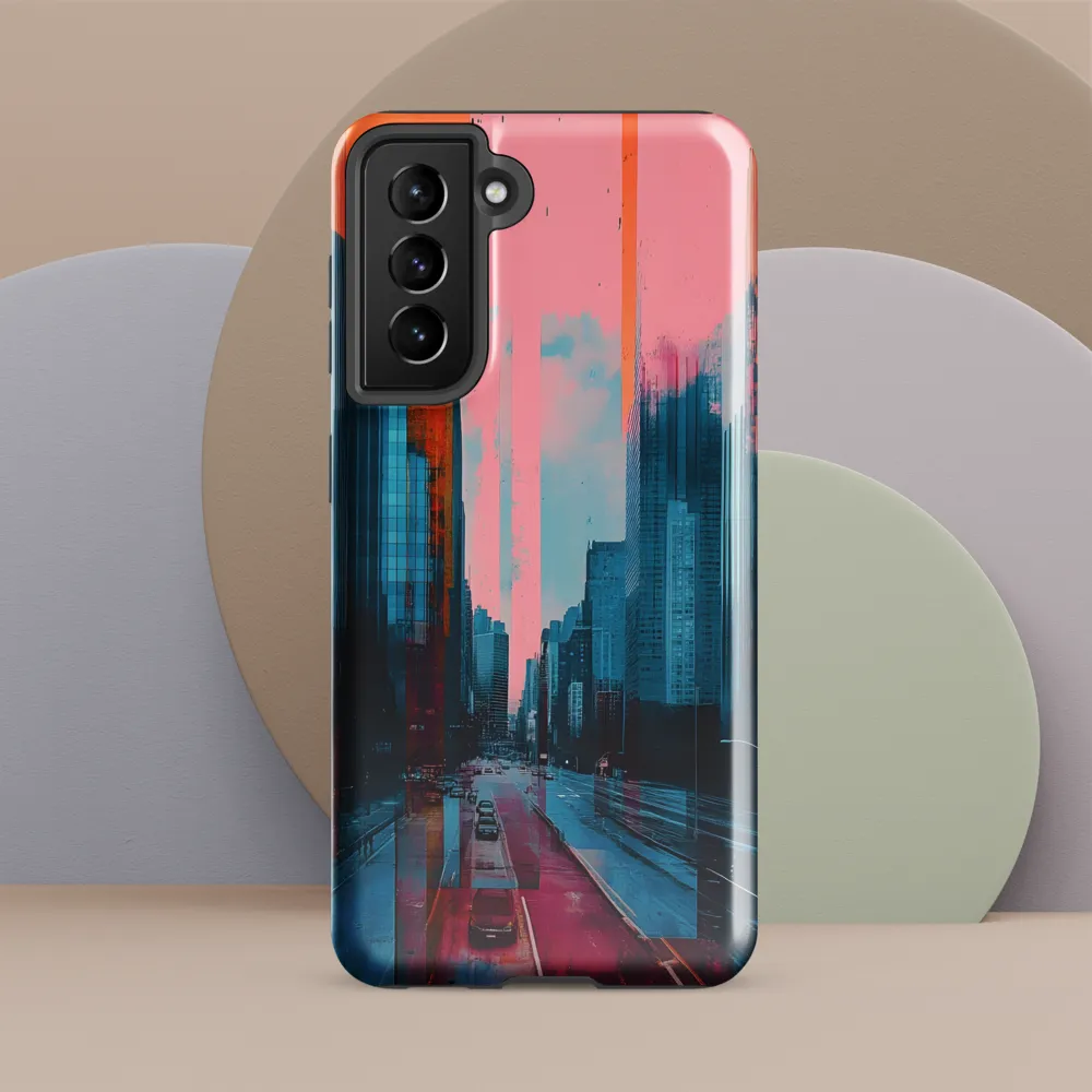 Urban Symphony: A Study in Color and Form