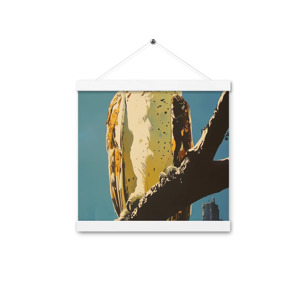 The Guardian of the Urban Wild | Poster With White Wood Hanger | 12″×12″