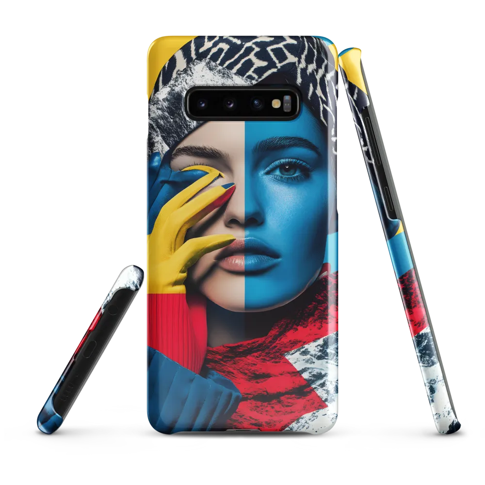 Fusion of Colors | Phone Case |  S10 Plus | Snap Case | Glossy