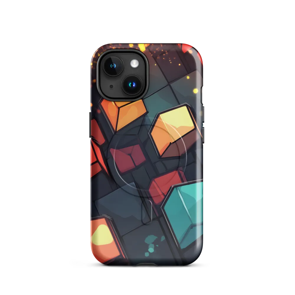 Illuminated Geometry | Phone Case |  15 | MagSafe® Tough Case | Glossy