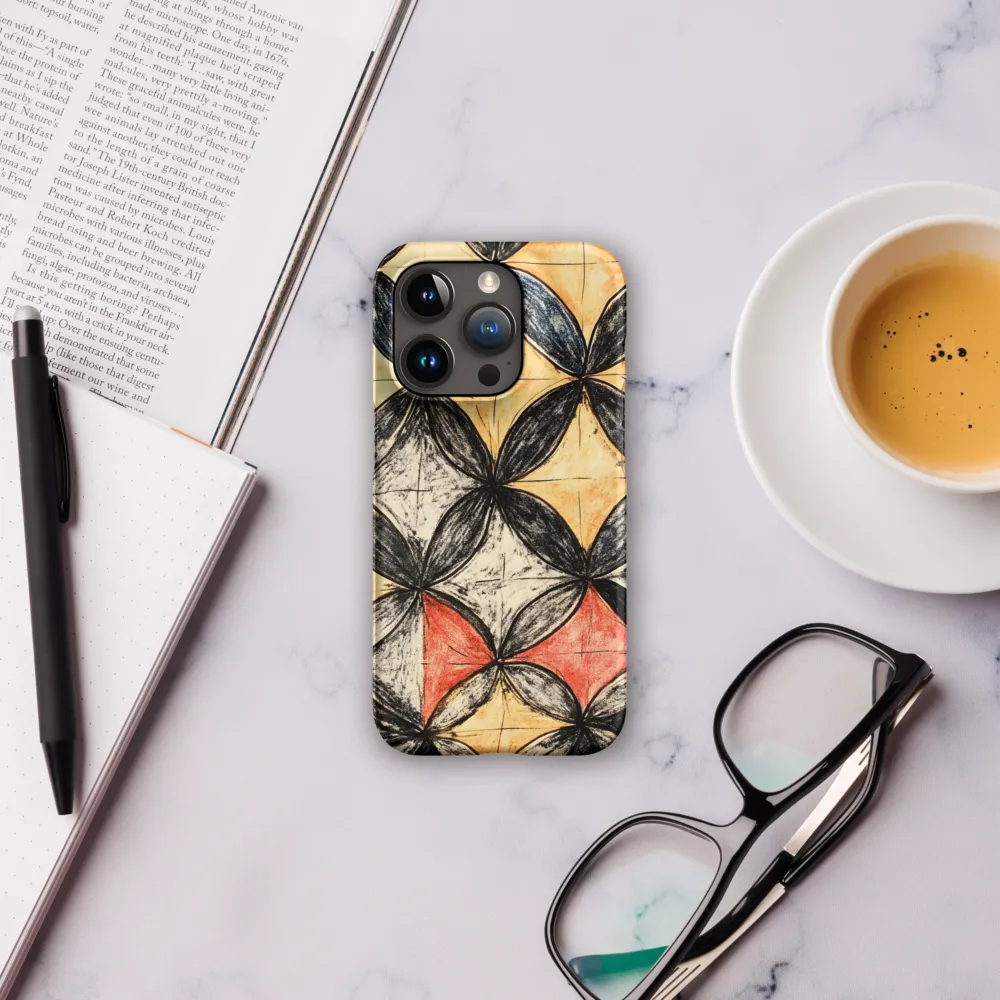 Geometric Harmony | Phone Case |  15 Pro | Snap Case | Matte