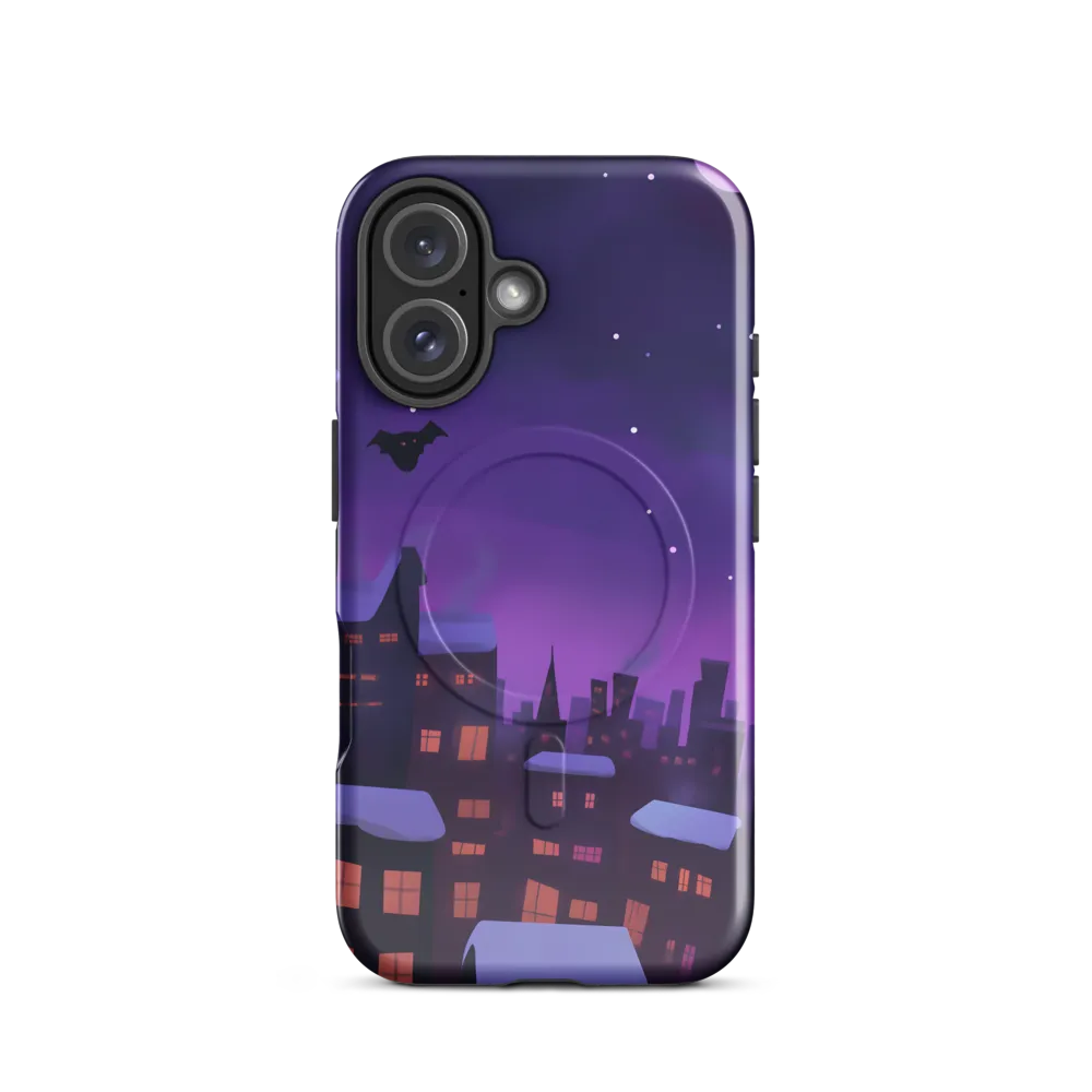 Mystical Night in the City | Phone Case |  16 | MagSafe® Tough Case | Glossy