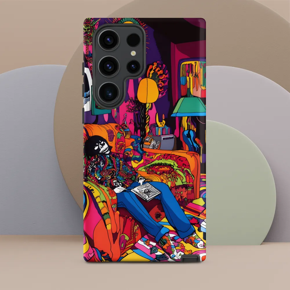 Psychedelic Reverie | Phone Case |  S23 Ultra | Tough Case | Matte