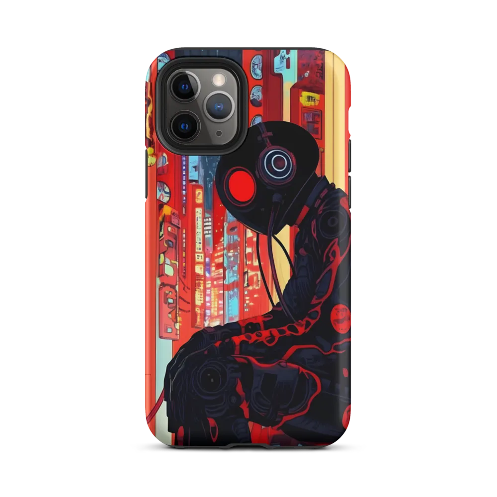The Weight of Neon Dreams | Phone Case |  11 Pro | Tough Case | Matte