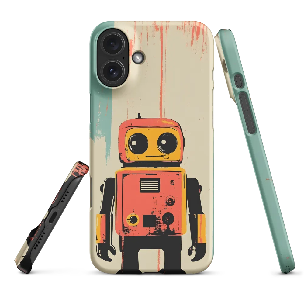 Retro Robot Charm