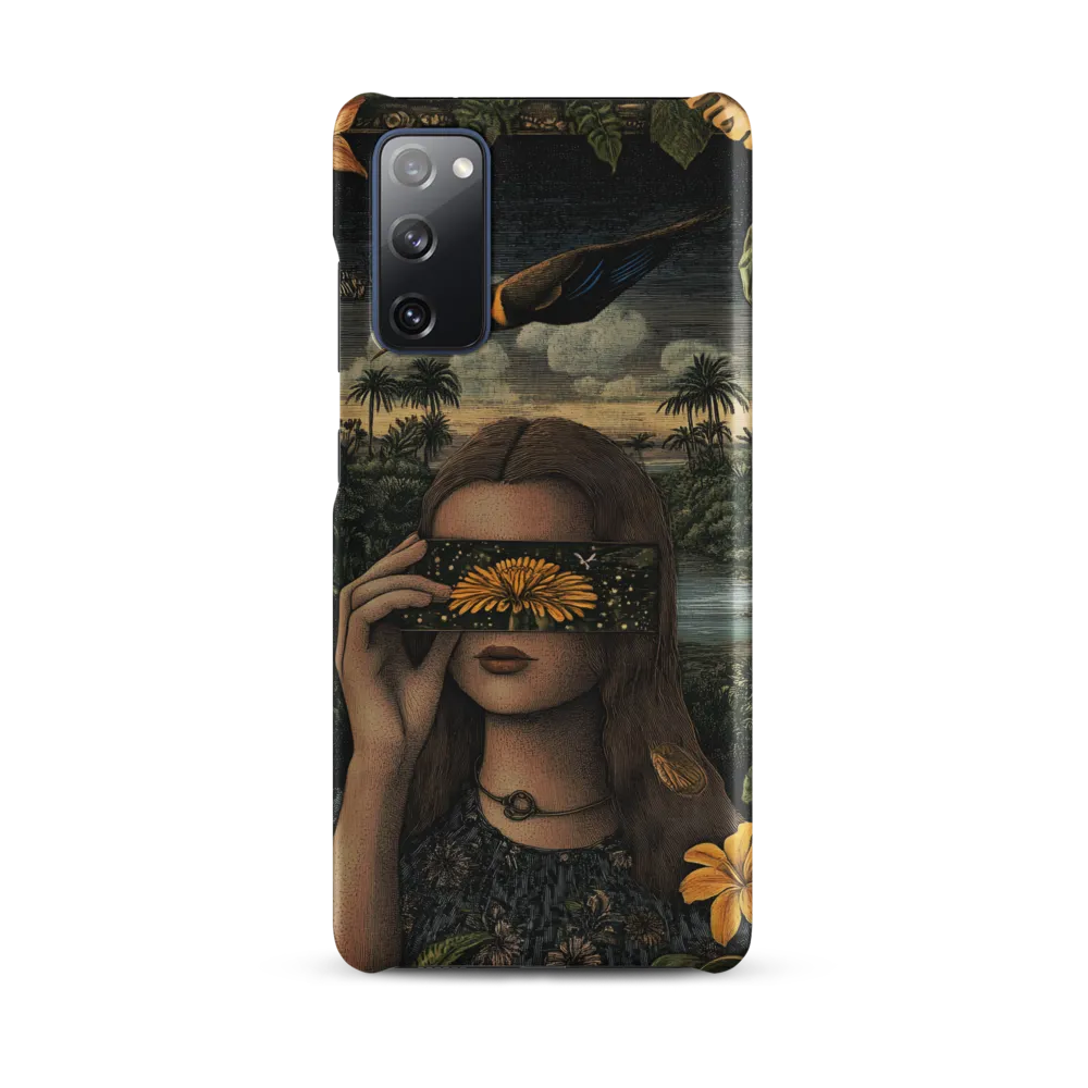 Veil of Nature: A Surreal Embrace | Phone Case |  S20 FE | Snap Case | Matte