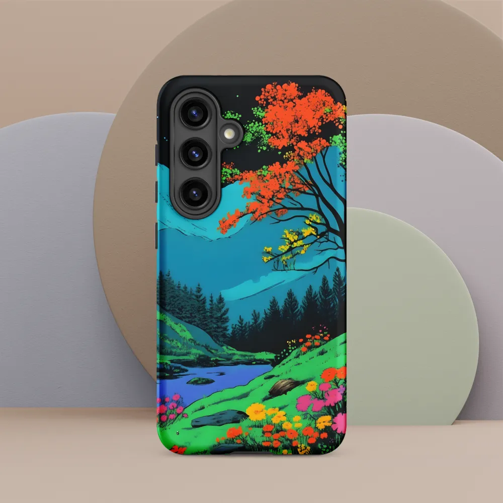 Neon Dreams: A Vibrant Landscape