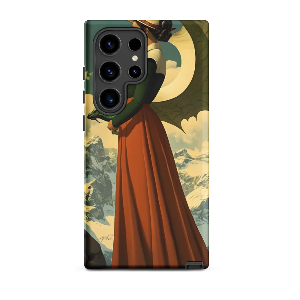 Mystic Harmony: The Dragon Keeper | Phone Case |  S24 Ultra | Tough Case | Matte