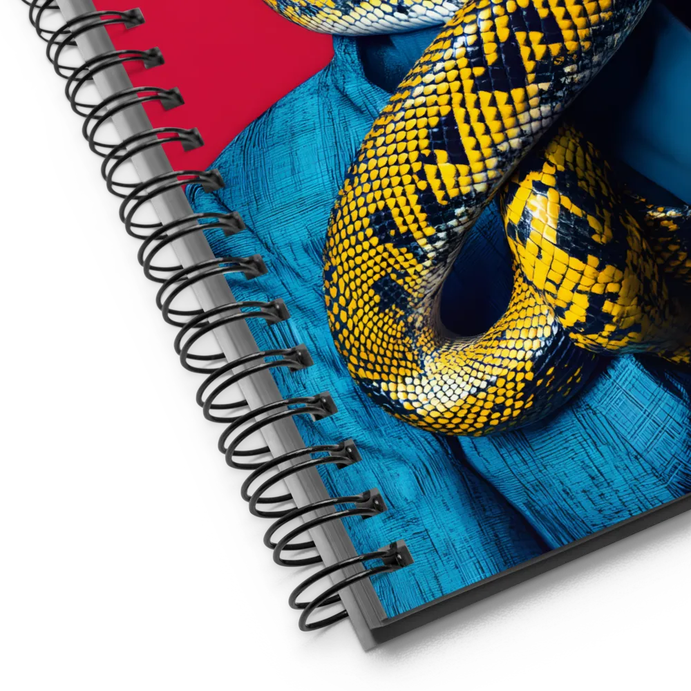 Hybrid of Reptilian Elegance | Spiral Notebook