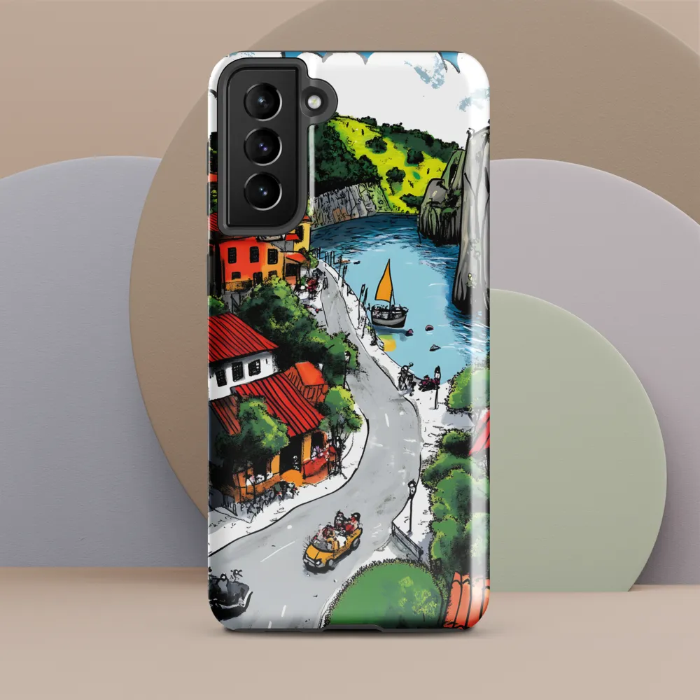 Whimsical Village by the Water