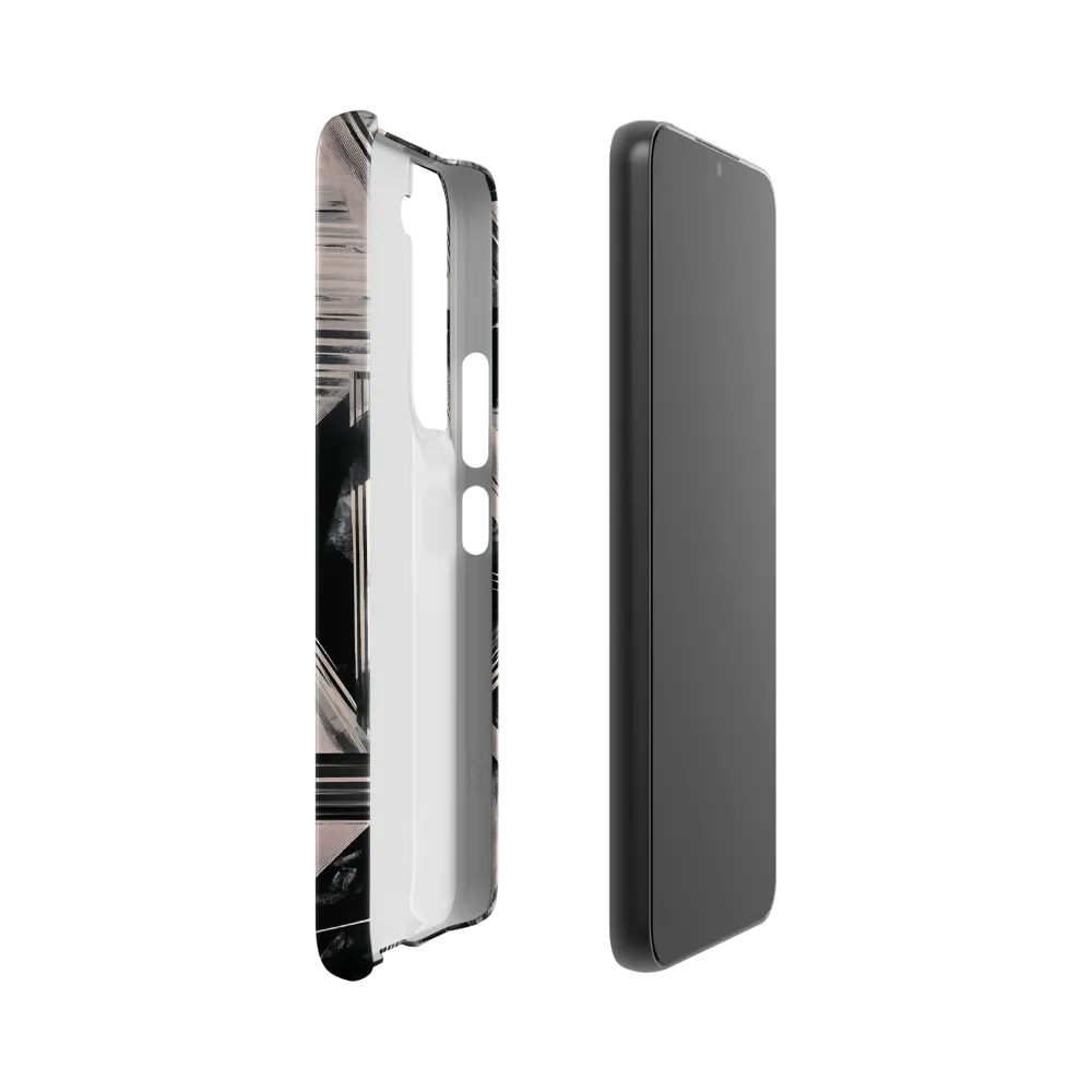 Geometric Harmony | Phone Case |  S22 | Snap Case | Matte