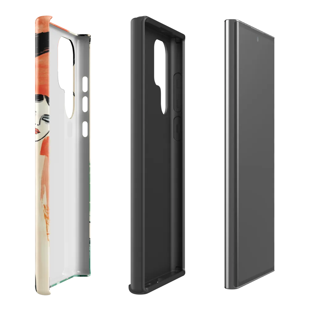 Elegance in Flight | Phone Case |  S22 Ultra | Tough Case | Glossy