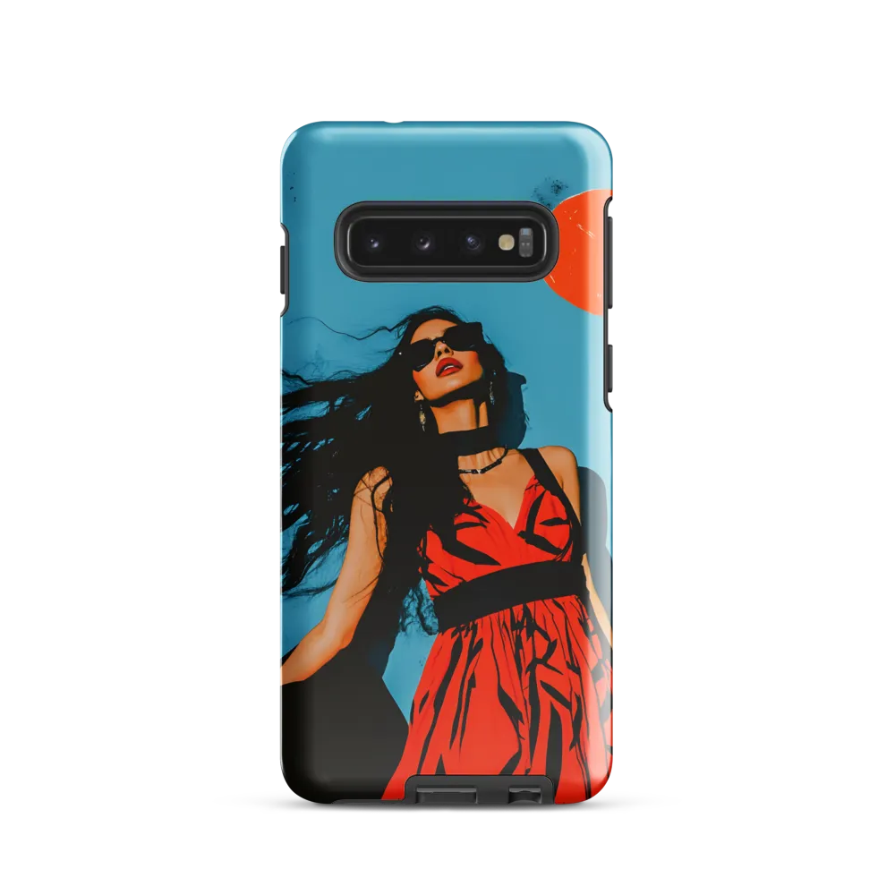 Sunset in Fashion: A Modern Portrait