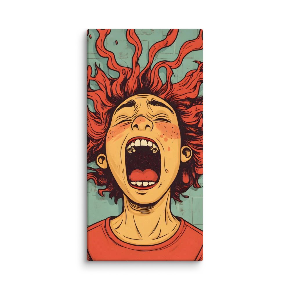 Fury Unleashed | Canvas | 24″×48″