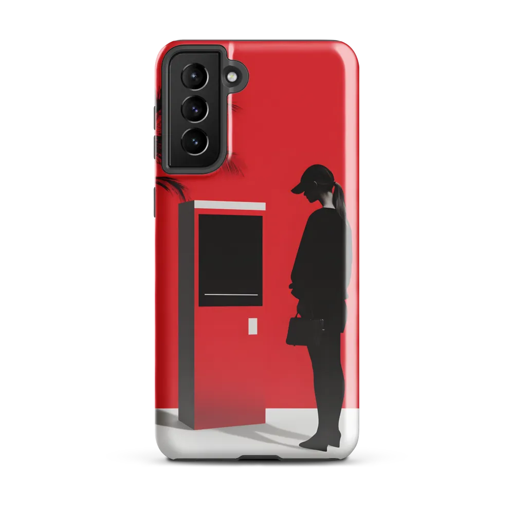 Contemplation in Red