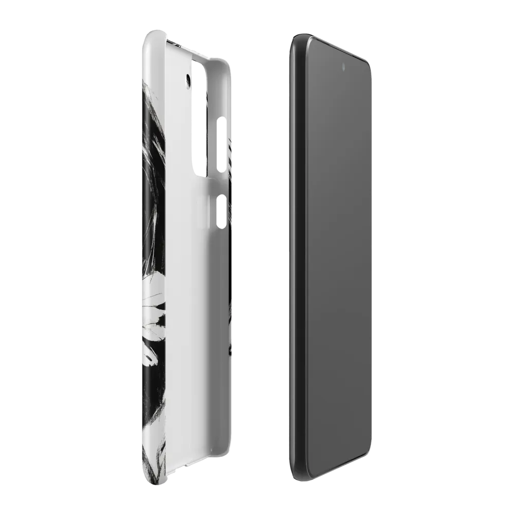Serenity in Ink | Phone Case |  S21 Plus | Snap Case | Glossy