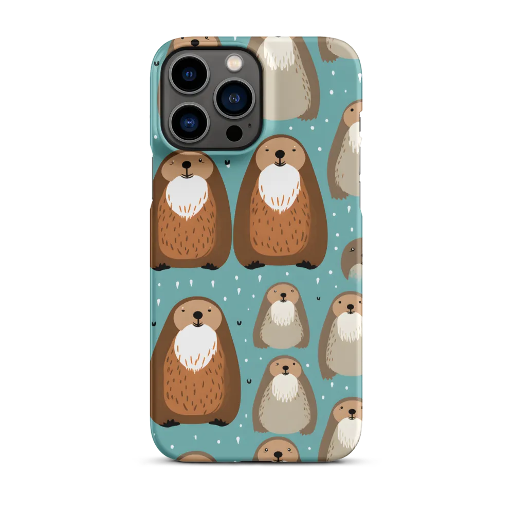 Whimsical Otter Pattern