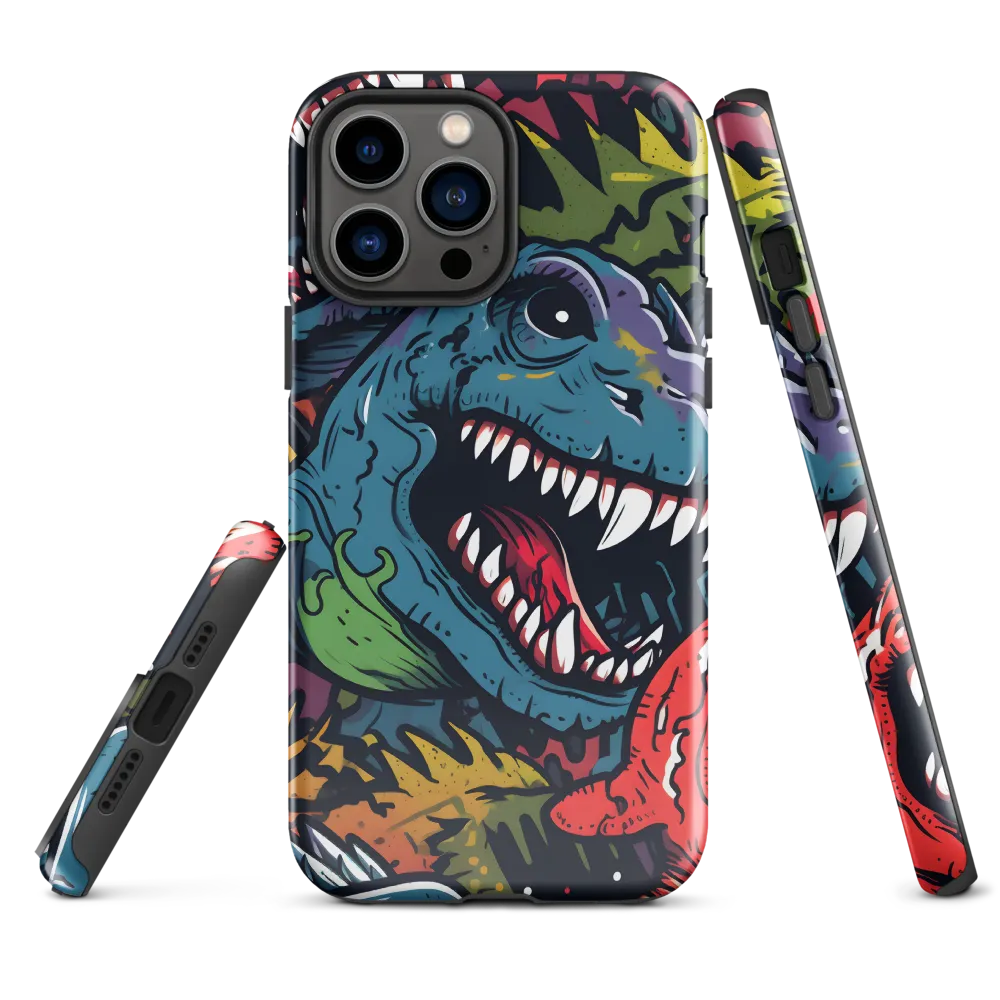 Dino Mania: A Colorful Frenzy