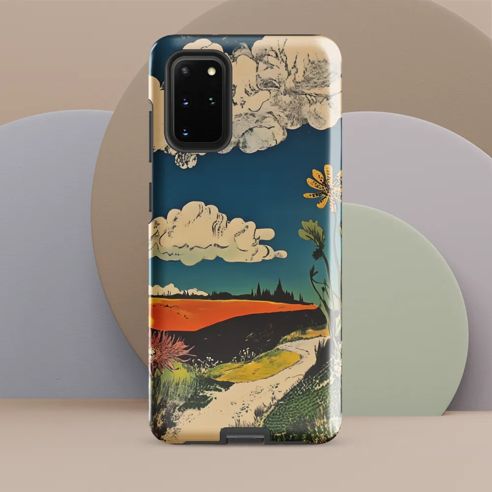 Surreal Blooming Landscape