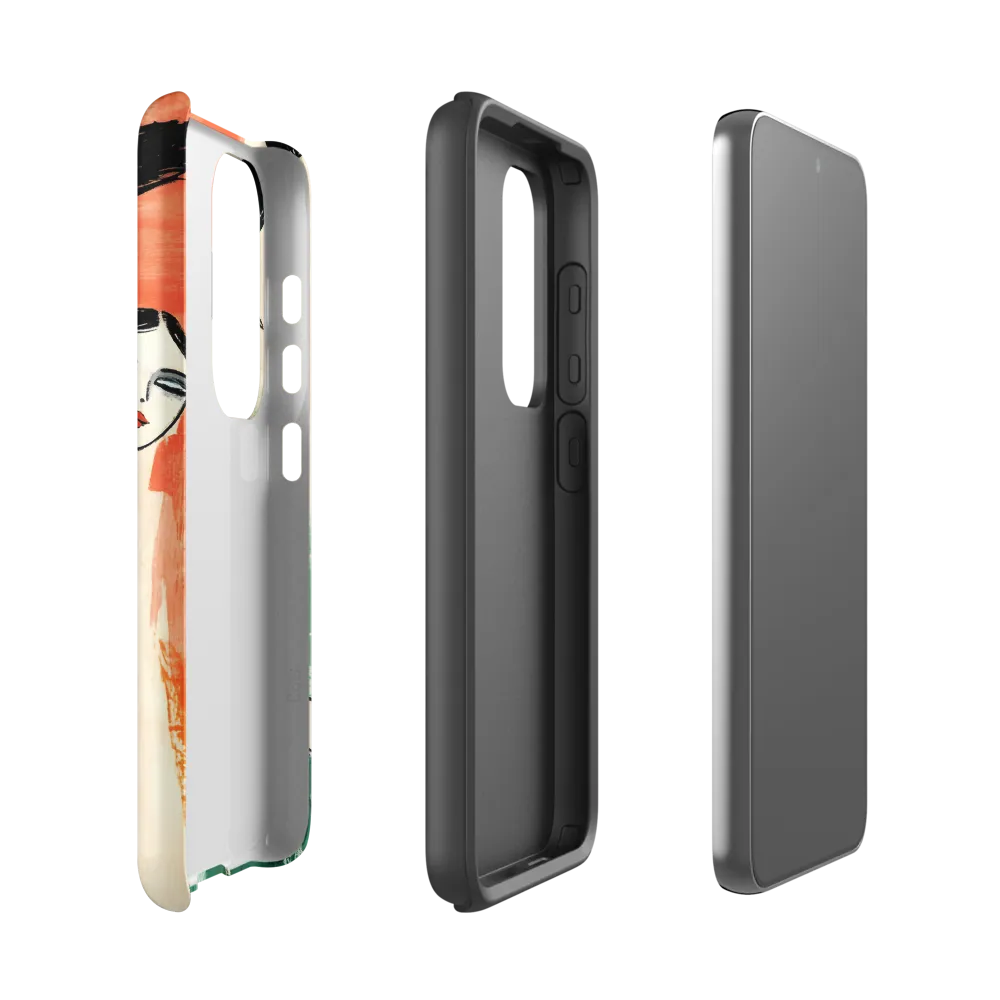 Elegance in Flight | Phone Case |  S23 | Tough Case | Matte