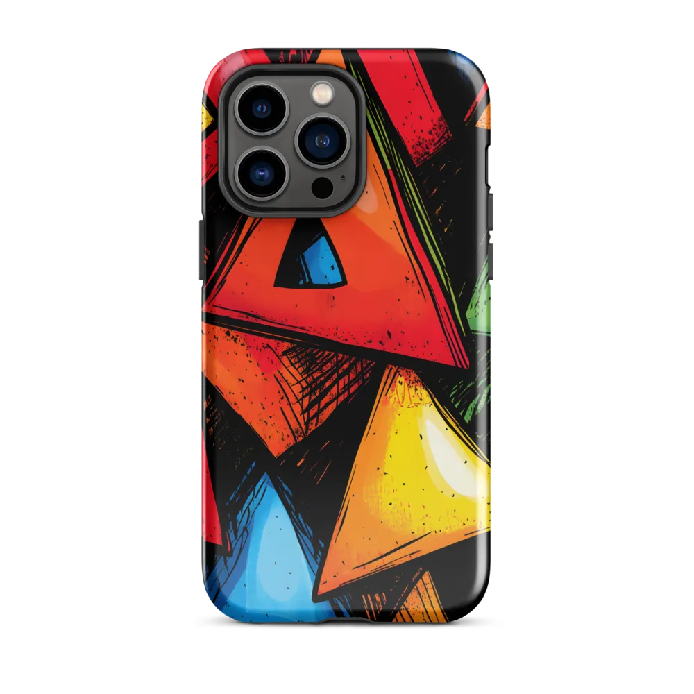 Vibrant Triangles in Abstract Harmony