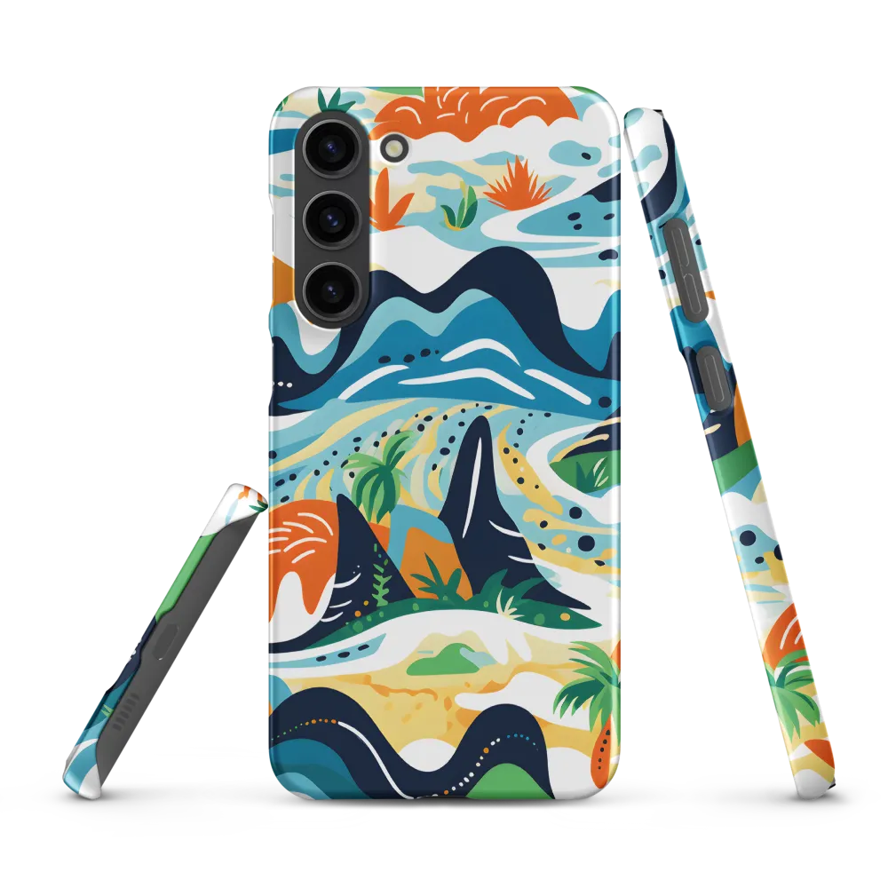 Abstract Tropical Landscape
