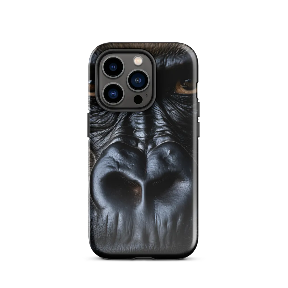 Gaze of the Wild: A Gorilla's Portrait