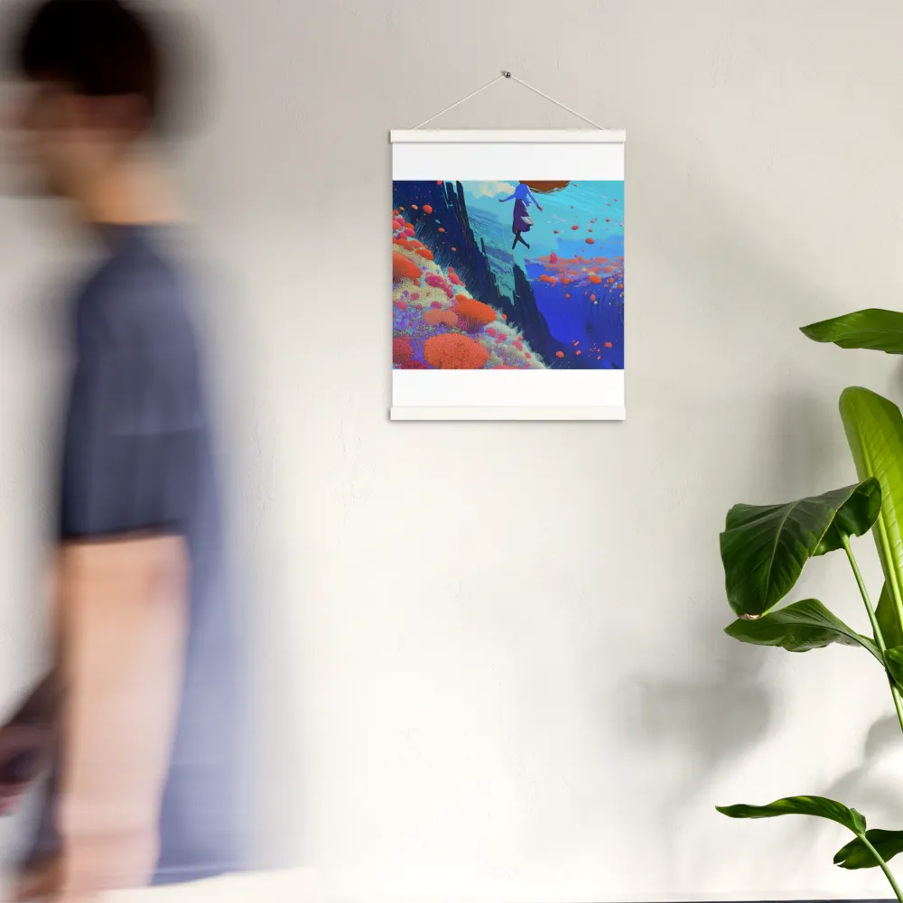 Whispers of Freedom | Poster With White Wood Hanger | 16″×20″