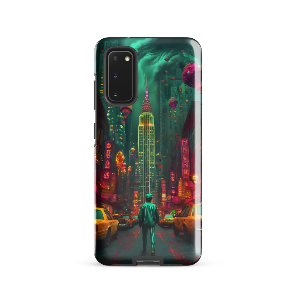 Neon Dreams: A Surreal Urban Journey