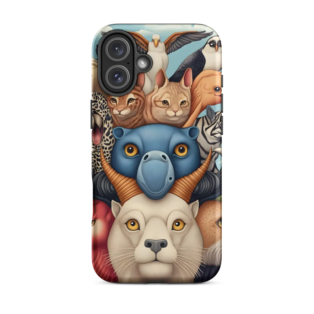 Harmonious Echoes of Wildlife | Phone Case |  16 Plus | Tough Case | Matte