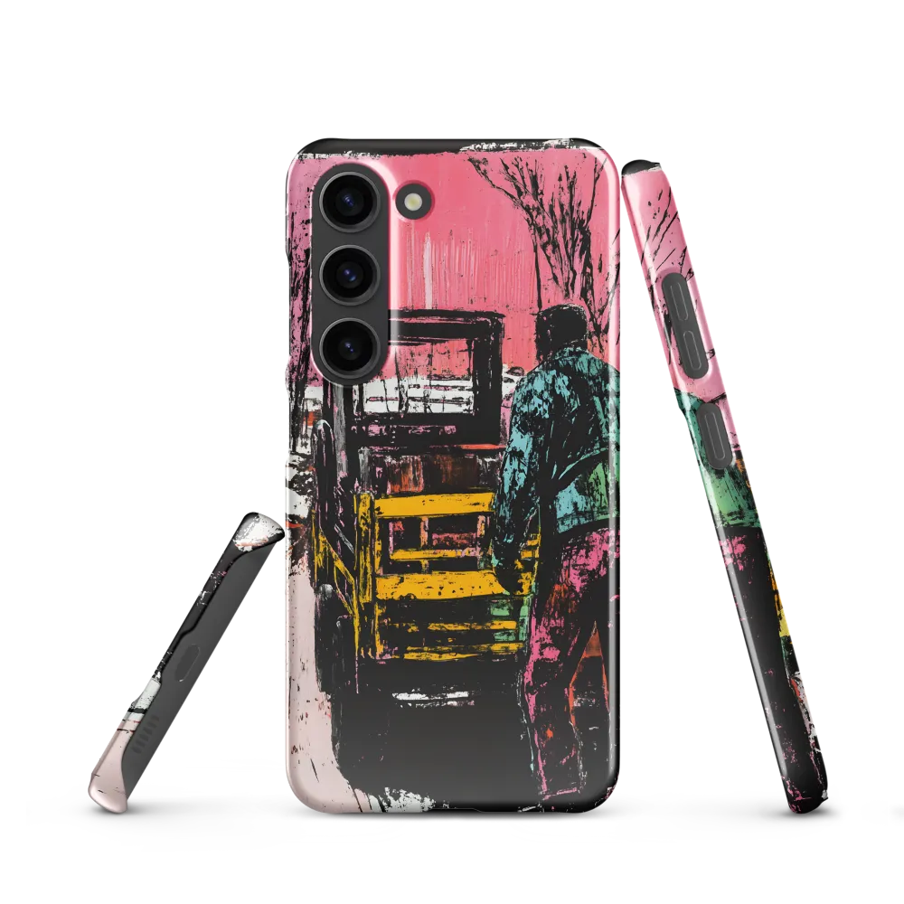 Resilience in Winter's Grip | Phone Case |  S23 | Snap Case | Glossy