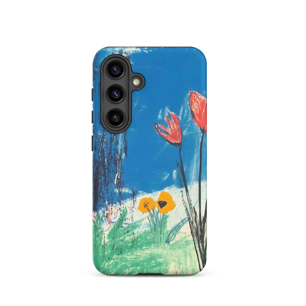 Joyful Blossoms in Blue