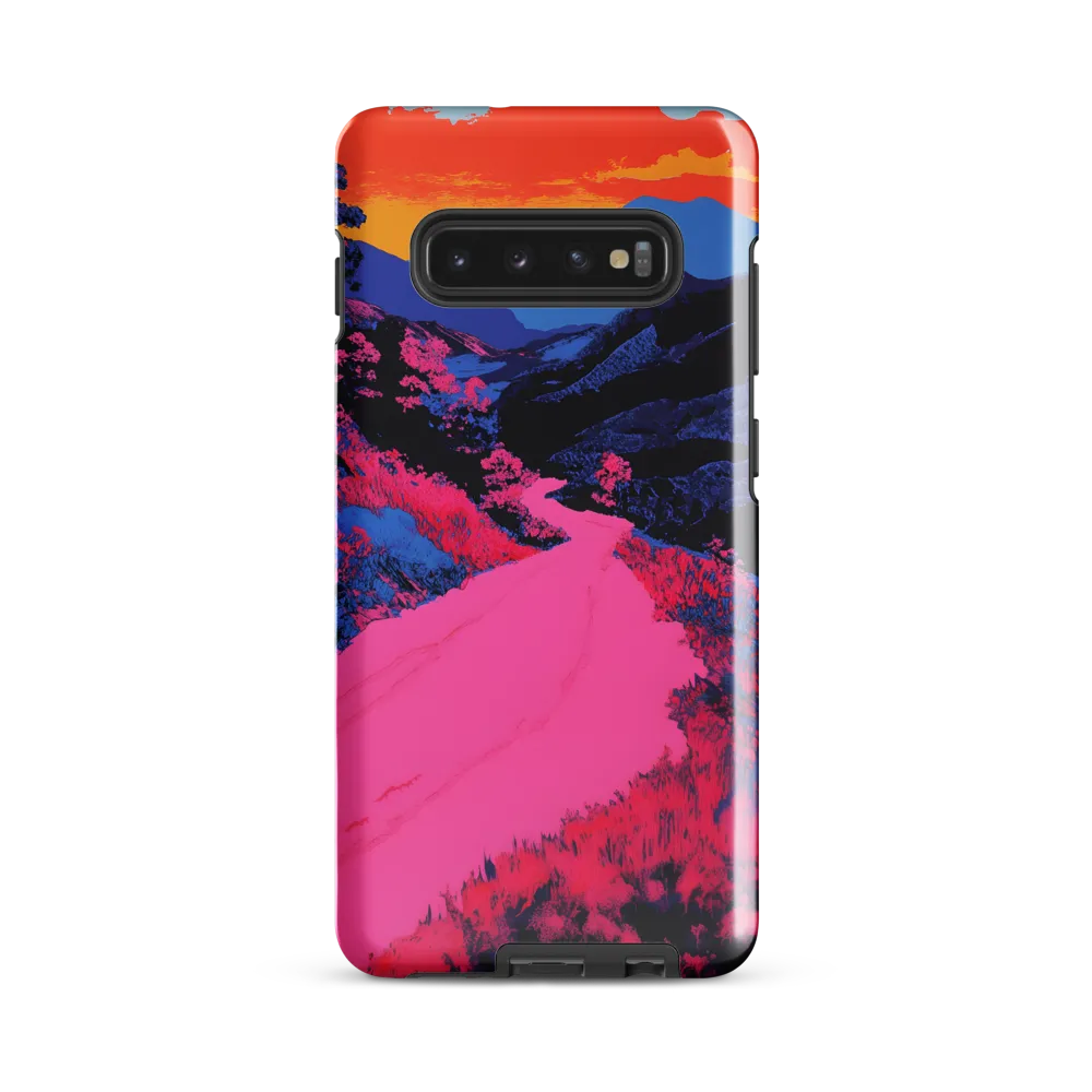 Ethereal Landscape in Vivid Hues | Phone Case |  S10 Plus | Tough Case | Glossy