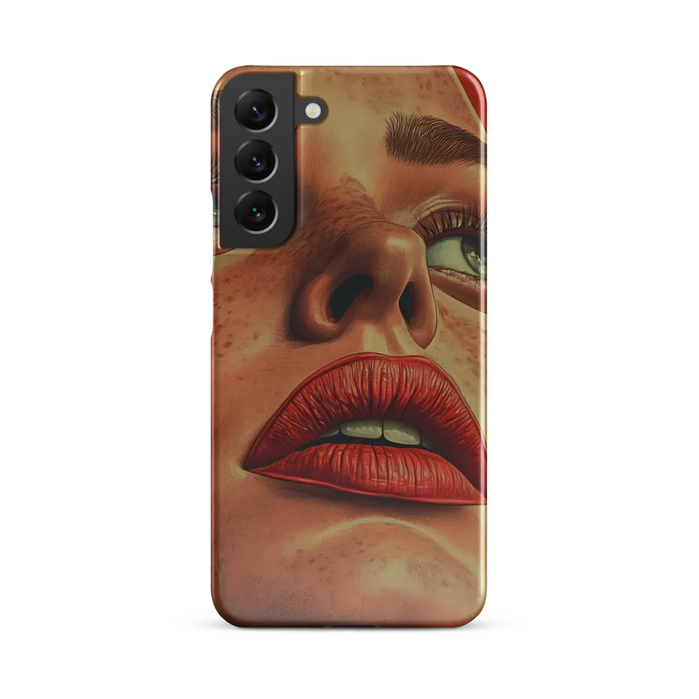 Red Intensity: A Portrait of Elegance