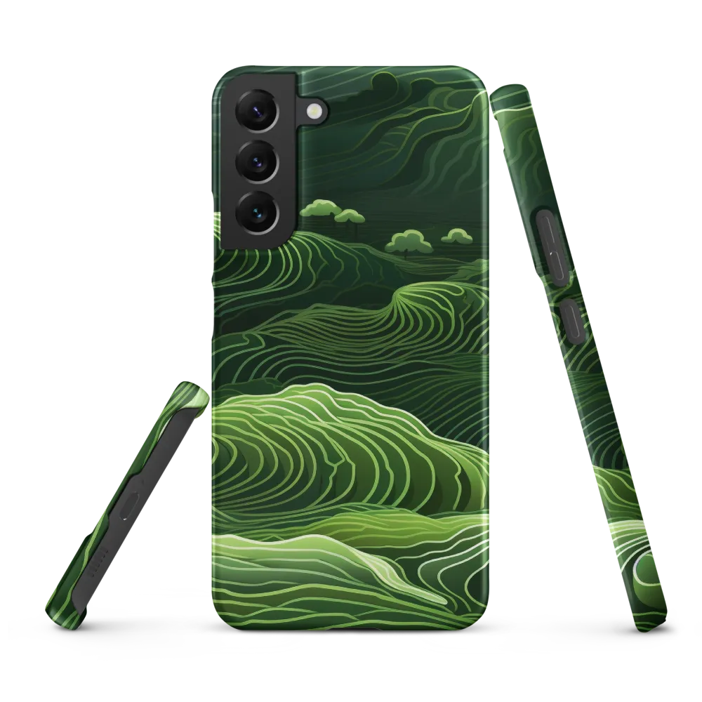 Whispers of Green Hills | Phone Case |  S22 Plus | Snap Case | Matte