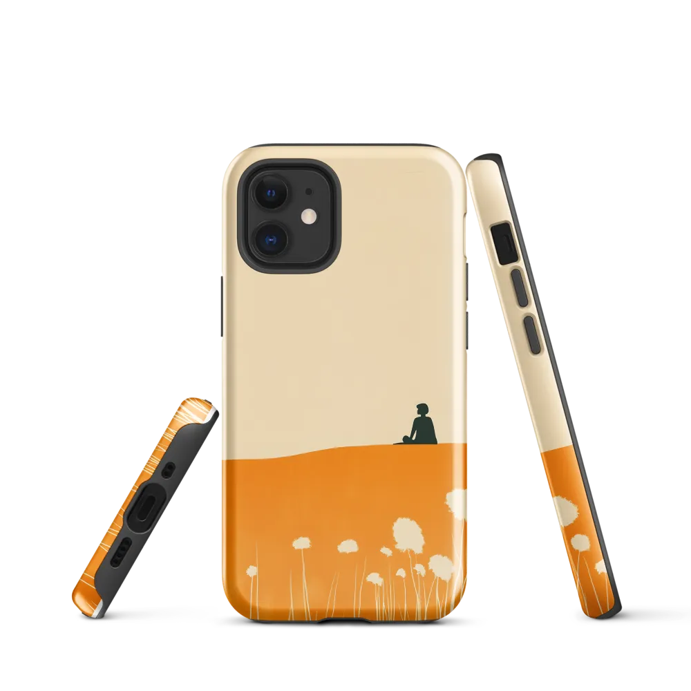 Quiet Contemplation | Phone Case |  12 mini | Tough Case | Glossy