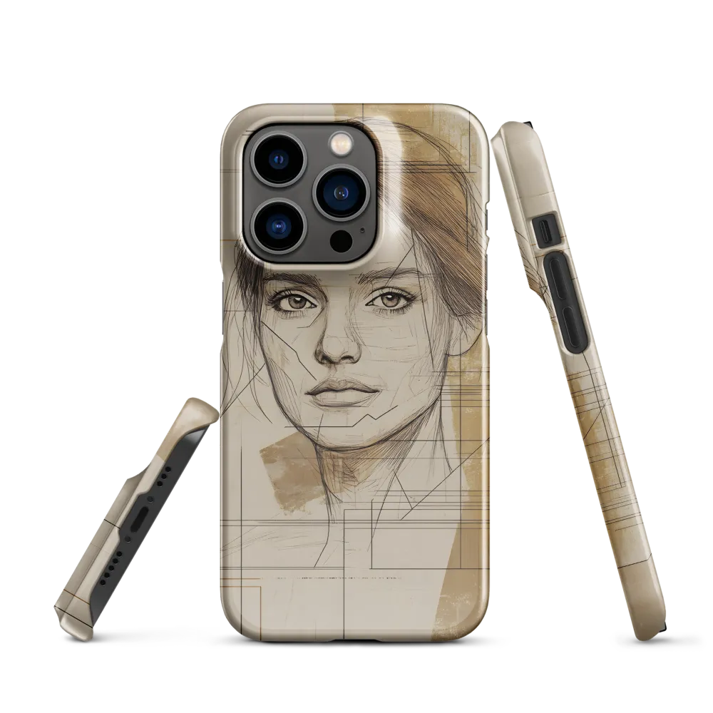 Geometric Elegance: A Modern Portrait