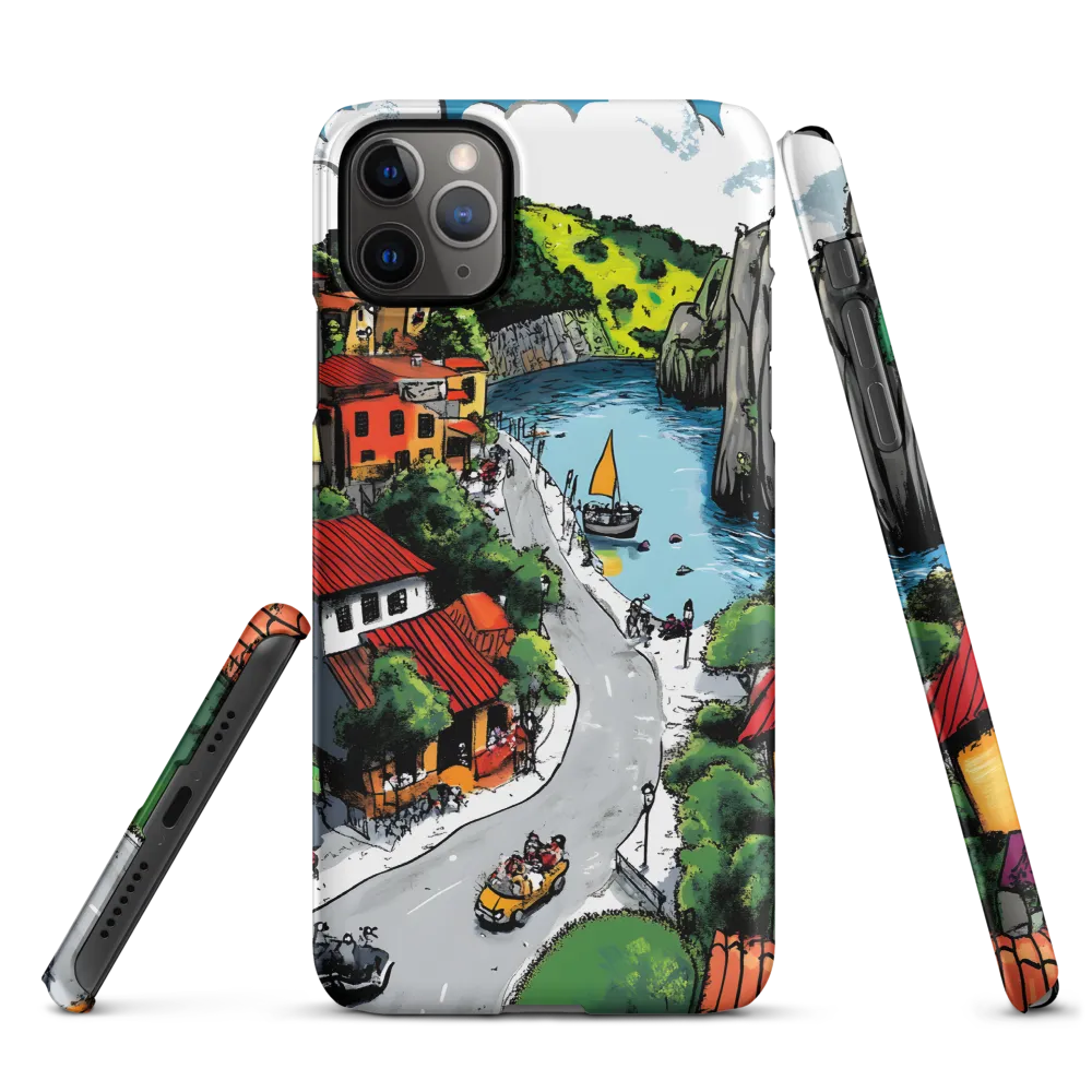 Whimsical Village by the Water