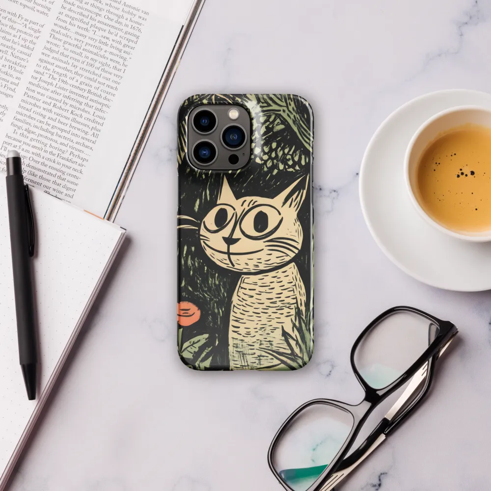 Whimsical Cat in the Forest