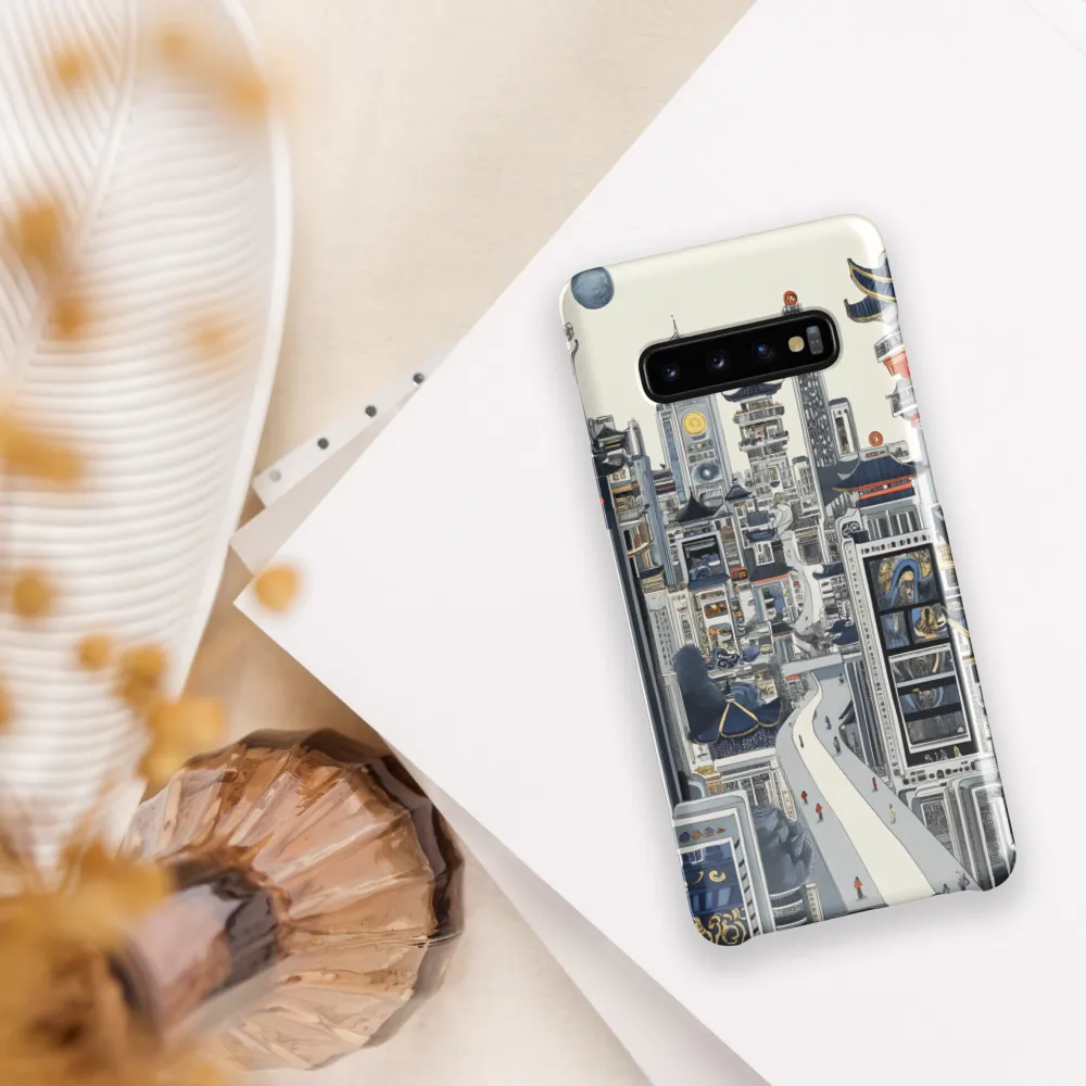 Urban Harmony: A Fusion of Tradition and Innovation | Phone Case |  S10 Plus | Snap Case | Glossy