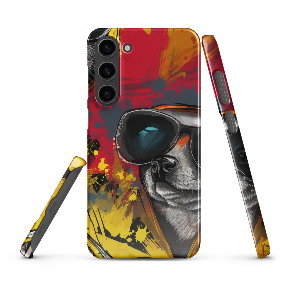 Urban Canine Vibes | Phone Case |  S23 Plus | Snap Case | Glossy