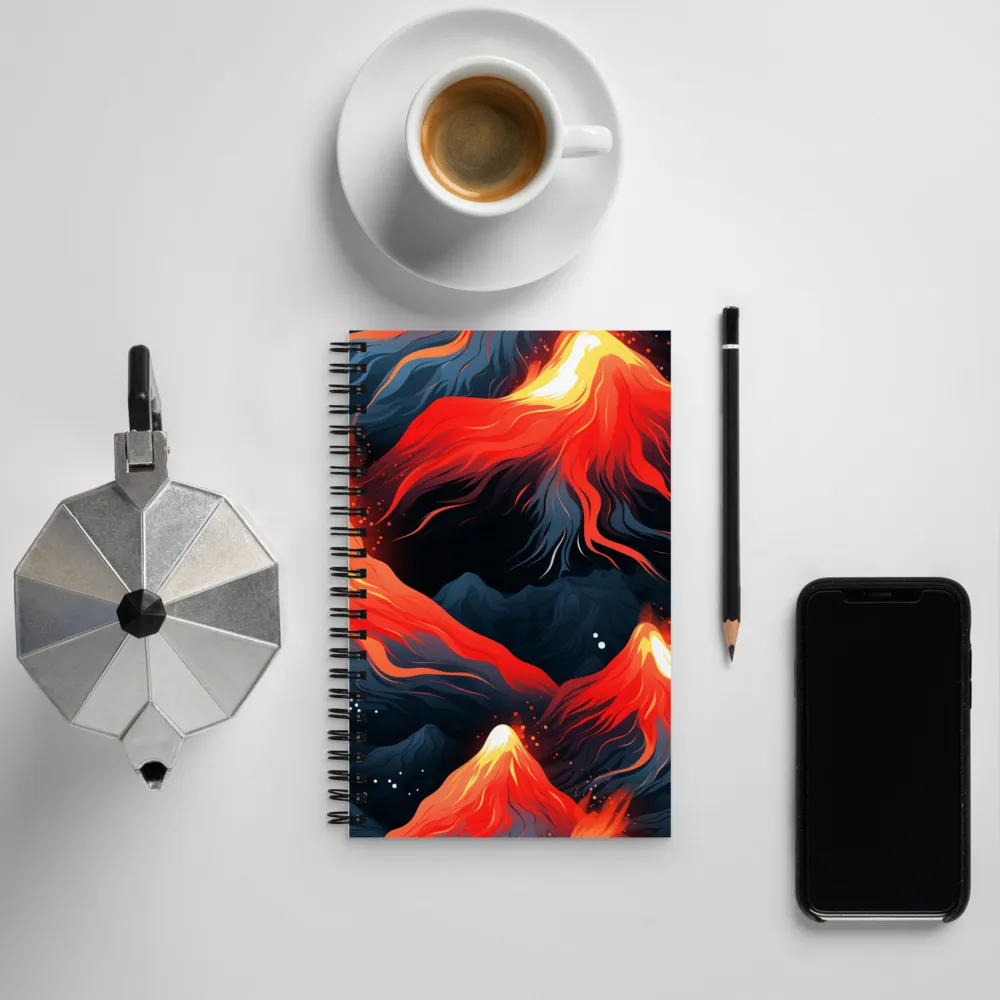 Eruption of Colors | Spiral Notebook